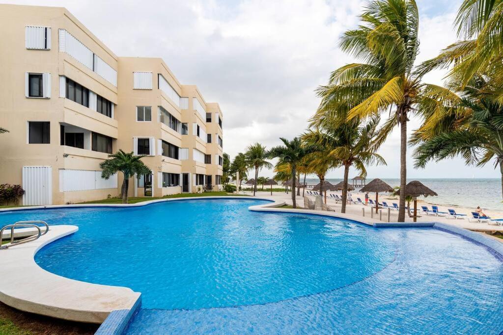 Departamento frente al Mar - Kiara Apartamento Cancún Exterior foto
